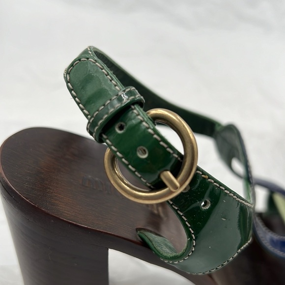 MIU MIU 'Arlecchino' sandals - vintage - Picture 4 of 7